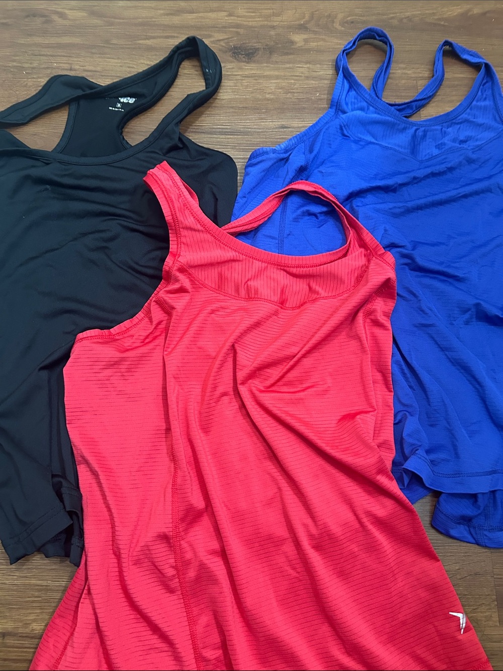 Prince Racerback Tank Tops in Red, Blue & Black